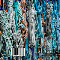 Sailing Travel Journal - Ropes, Sheets, and Dock Lines Sailing Travel Journal - Ropes, Sheets, and Dock Lines cover design