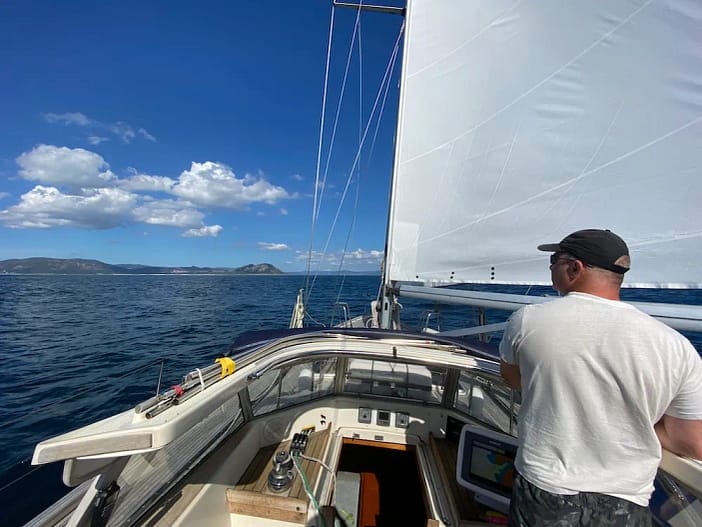 Sailing towards some of the Rias of Galicia Sailing towards some of the Rias of Galicia